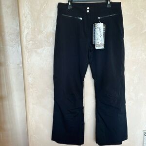 NWT Obermeyer black ski pants size 12
